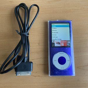 Apple A1285 iPod Nano 4th Generation Player Orange 8 GB Parts repair